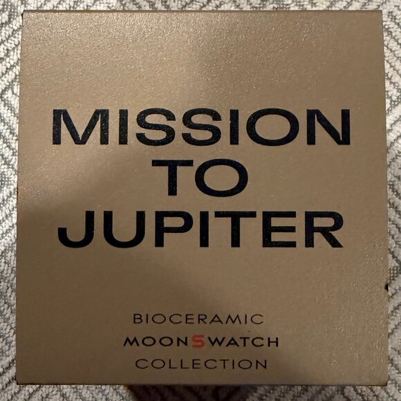 MISSION TO JUPITER - Swatch Omega Bioceramic Moon Watch - Picture 3 of 4